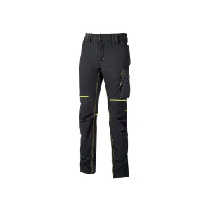 U-POWER WORLD WORK TROUSERS BLACK CARBON