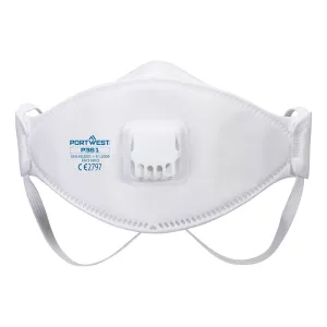 PORTWEST P361WHR FOLDABLE FFP3 MASK WITH VALVE