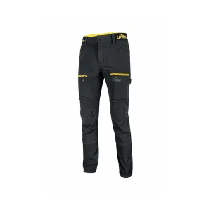 U-POWER HORIZON WORK TROUSERS BLACK CARBON