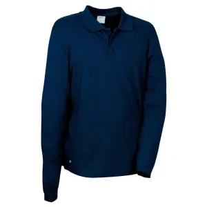COFRA WIMBLEDON NAVY LONG-SLEEVE POLO SHIRT SIZE XXL