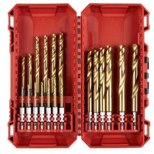 MILWAUKEE SW REDHEX HSS-G DRILL BIT BOX 10PCS