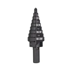 MILWAUKEE STEP DRILL BIT PG7 - PG21 9 STEPS H 68 SHANK 10