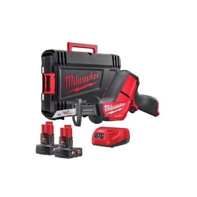 SEGA A GATTUCCIO MILWAUKEE 12V CHZ 2 BATT 6 AH