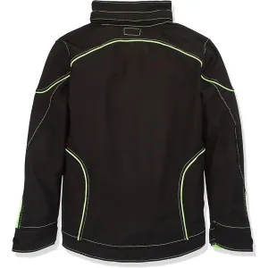 COFRA TECKA SOFTSHELL JACKET 300 G/MQ BLACK/LIME SIZE 58