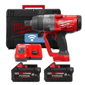 MILWAUKEE M18 1 ONE IMPACT WRENCH + 2 BATTERIES 8AH