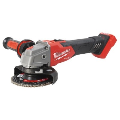 SMERIGLIATRICE ANG. VAR. MILWAUKEE M18 FSAGV125XB SOLO MACC.