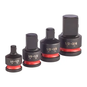 MILWAUKEE SET OF 4 IMPACT ADAPTORS FOR IMPACT DRIVER