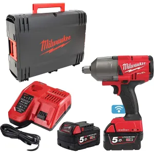 MILWAUKEE M18 3/4 ONE IMPACT WRENCH + 2 BATTERIES 5AH