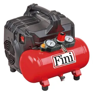 FINI SILENT COMPRESSOR SILTEK 6 LITRES PORTABLE