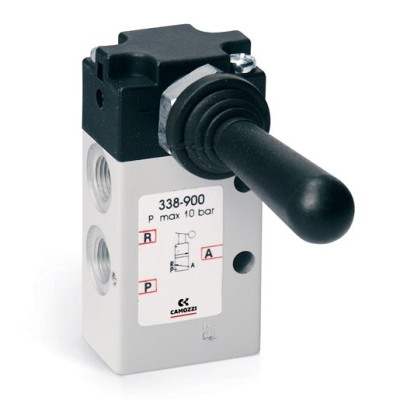 VALVOLA CAMOZZI COMANDO MANUALE SERIE 3