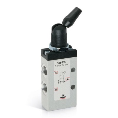 VALVOLA CAMOZZI COMANDO MANUALE SERIE 3