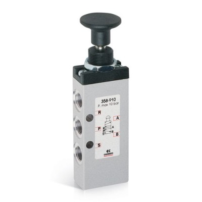 VALVOLA CAMOZZI COMANDO MANUALE SERIE 3