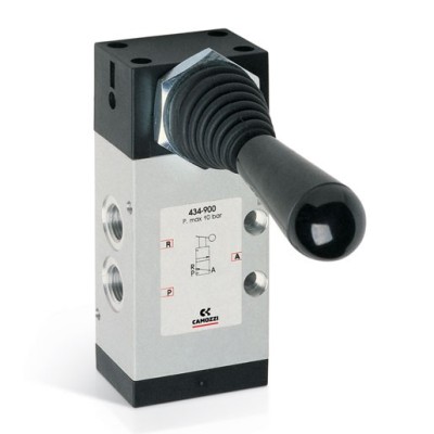 VALVOLA CAMOZZI COMANDO MANUALE SERIE 4