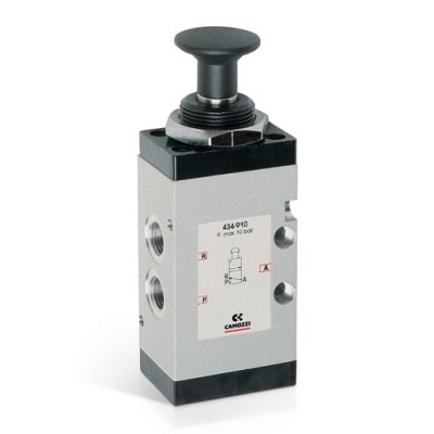 VALVOLA CAMOZZI COMANDO MANUALE SERIE 4