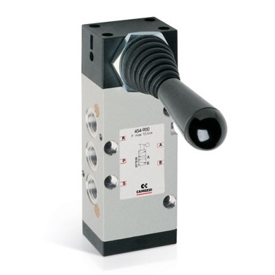 VALVOLA CAMOZZI COMANDO MANUALE SERIE 4