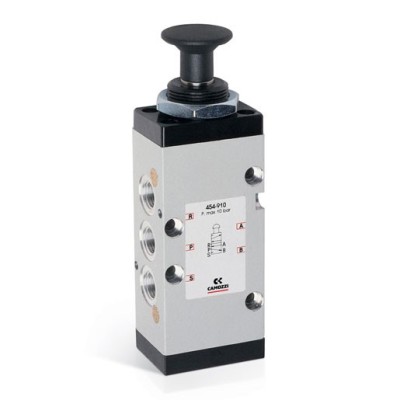 VALVOLA CAMOZZI COMANDO MANUALE SERIE 4