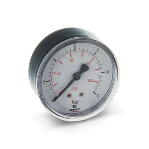 AIR PRESSURE GAUGE 0-12 bar 1/8 REAR CONNECTION M040
