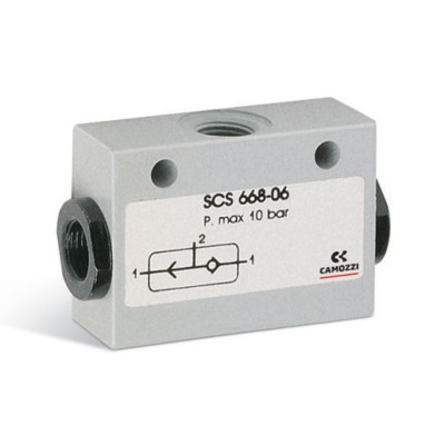 VALVOLA CAMOZZI SELETTORE DI CIRCUITO SCS