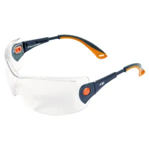 COFRA SHIELD EFFECT SAFETY GLASSES CLEAR LENS
