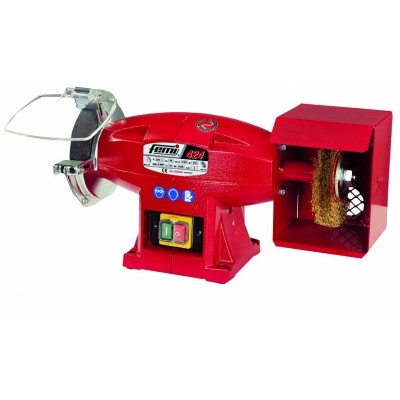 SMERIGLIATRICE  DA BANCO COMBINATA  D.150 FEMI ART.424 220V