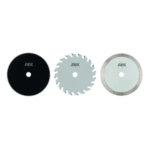KIT OF 3 SKIL DIAMOND DISCS FOR SKIL 5330 MINI SAW