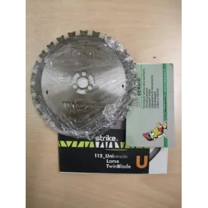 PAIR OF DISCS FOR TWIN BLADE ANGLE GRINDER DIA.115