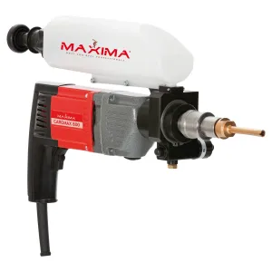 MAXIMA CAROMAX 800 MANUAL CORE DRILL +3 CORE BITS 6-8-10