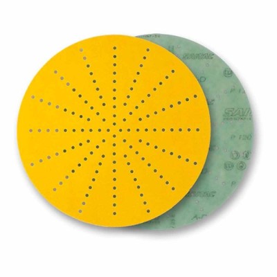 DISCO ABRASIVO D.225 GR.220 VELCRATO MICRO FORATO