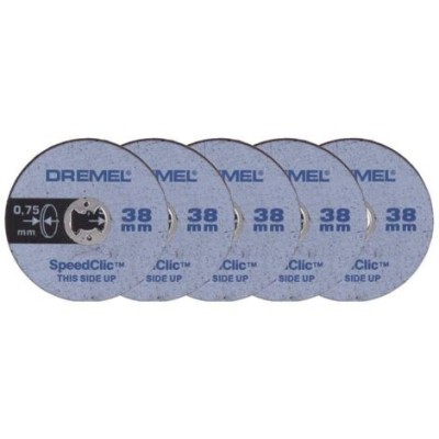 ACCESSORIO DREMEL SC 409 ATTACCO SPEED CLIC (5 DISCHI)