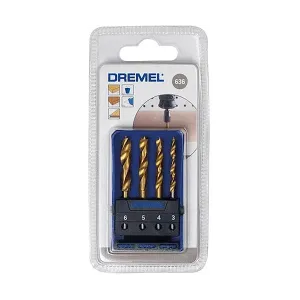 DREMEL DRILL BIT KIT 3-4-5-6 ART 636