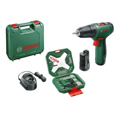 TRAPANO AVVITATORE A BATTERIA BOSCH EASYDRILL 1200+X34 2 BAT