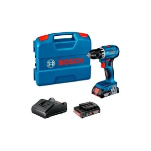 BOSCH GSR18v-45 CORDLESS DRILL (2 BATTERIES 2 Ah)