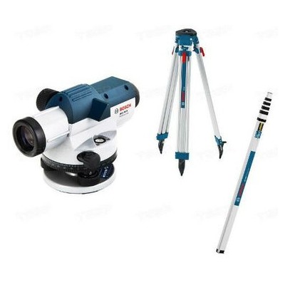 LIVELLO OTTICO BOSCH GOL 26D + STADIA GR500+TREPPIEDE BT 160
