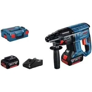 BOSCH GBH18-V21 CORDLESS ROTARY HAMMER 2 BATTERIES 4,00AH