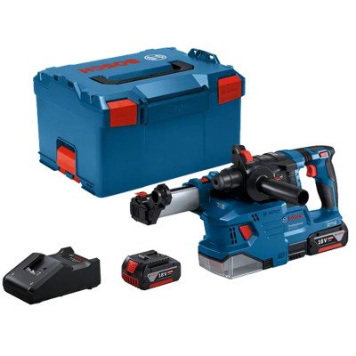TASSELLATORE BOSCH GBH 18V-22 CON ASPIRAZIONE + 2 BATTERIE