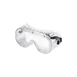 UNIVET MOD 602 SAFETY GLASSES VENTED CLEAR PC LENS CLEAR