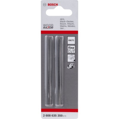 KIT COLTELLI PER PIALLA BOSCH 2 PZ 82,4X1,1X5,5 2608635350