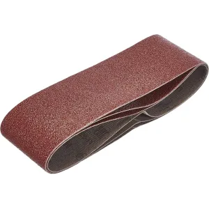 SANDING BELT 400X60 GRIT 80 (PACK OF 3 PCS)