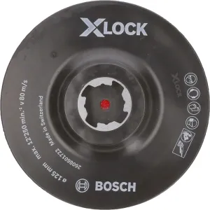 BOSCH X-LOCK BACKING PAD DIA.125 HOOK-AND-LOOP 2608601722
