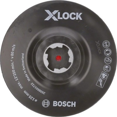 PLATORELLO BOSCH X-LOCK D.125 A STRAPPO 2608601722