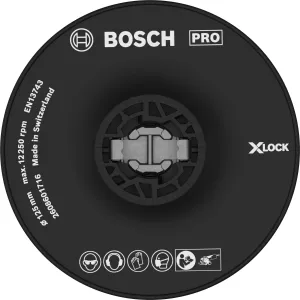 BOSCH X-LOCK BACKING PAD DIA.125