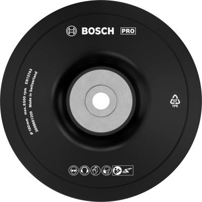 PLATORELLO BOSCH D.180 ATTACCO A VITE M14 2608601209