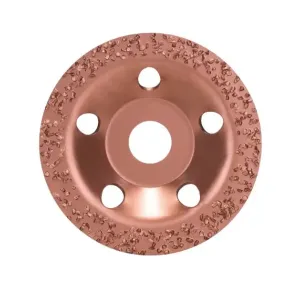 BOSCH CUP WHEEL TUNGSTEN CARBIDE DIA.115 BORE 22 COARSE GRIT
