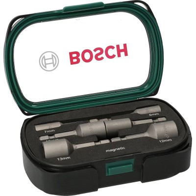 ASSORTIMENTO 6 BUSSOLE ATTACCO 1/4 BOSCH 6-7-8-10-12-13