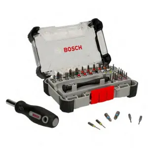 BOSCH SCREWDRIVER BIT SET 6X42 PCS