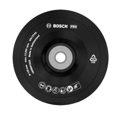 PLATORELLO BOSCH D.125 FILETTO M14 1608601033