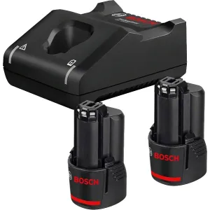 BOSCH 12V KIT OF 2 BATTERIES 2 Ah+AL1130CV CHARGER