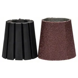 BOSCH CONICAL BUSH DIA.30 GRIT 80+SLEEVE FOR PRR250 ES