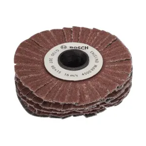 FLEXIBLE FLAP WHEEL DIA.15 GRIT 120 FOR BOSCH PRR250 ES