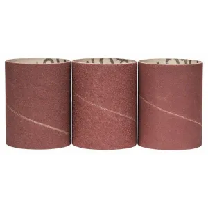 SET OF 3 ABRASIVE SLEEVES DIA.60 MIXED GRIT FOR BOSCH PRR 250 ES